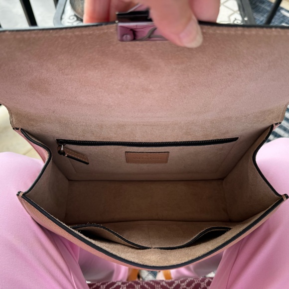 Valentino Rockstud Medium Glam Lock Flap Bag - Picture 5 of 13